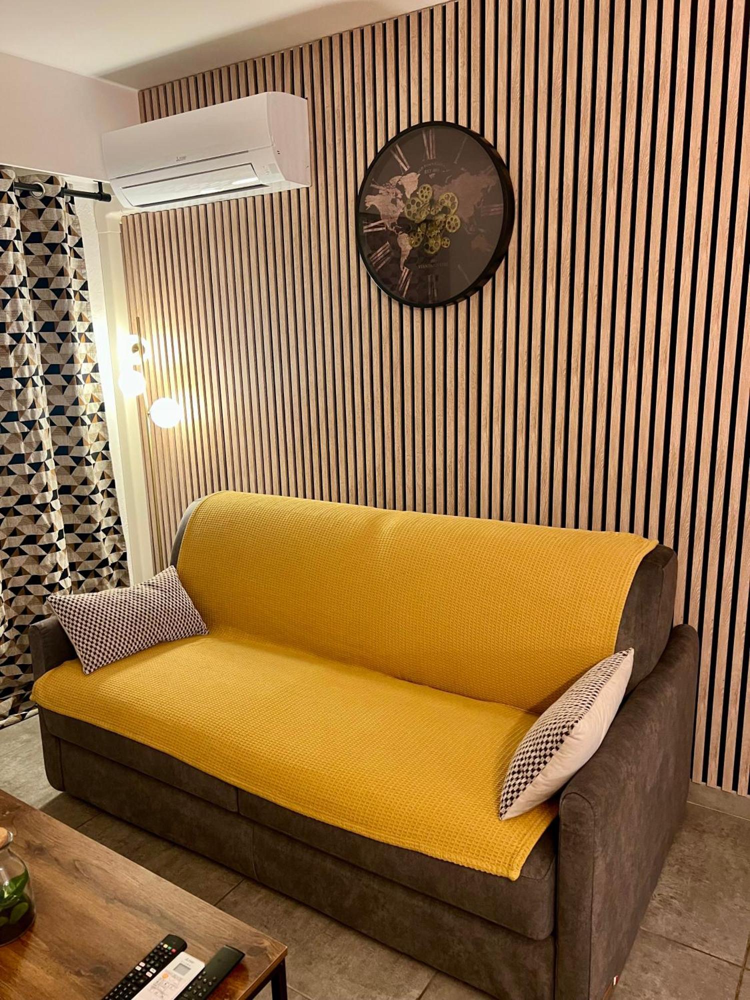 Studio Climatise, Cosy Et Calme Au Centre Ville Antibes Exterior foto